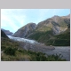 1. de dikke ijslaag van Fox Glacier tussen de bergen.JPG